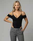 Chic Cut-Out Bodysuit for Women