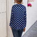 Chic Women's Polka Dot Blazer