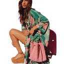 Floral Print Kimono for Women in Relaxed Style