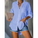 Chic Women's Blouse in Airy Fabric