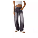 High-Waist Mom Jeans for Women - Relaxed Fit Style