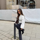 Chic Blouse with Statement Sleeves for Women