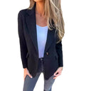 Chic Women's Blazer in Fine Textured Fabric
