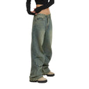 High-Waisted Wide-Leg Women's Jeans