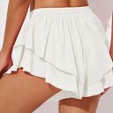 Chic Ruffled Shorts for Women