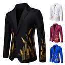 Artistic Floral Pattern Women's Blazer