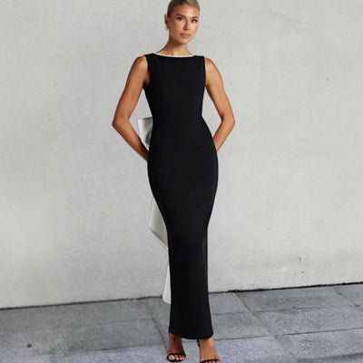 Chic Structured Maxi Dress for Women