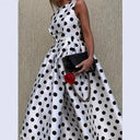 Chic Women's Polka Dot A-Line Dress