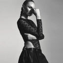 Chic Long Sleeve Lace Ladies Bodysuit