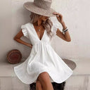 Women's Ruffle-Detail Summer Dress - Airy Style