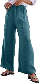 Women’s Cargo Pants in Jersey Fabric