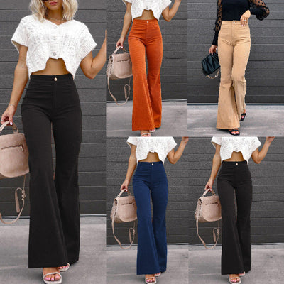 High-Waist Flared Jeans for Women