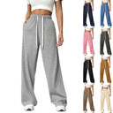 Stylish Women's Wide-Leg Leisure Pants with Elastic Waist