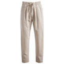 Women's Chino Pants with Stretch Waistband and Flattering Fit