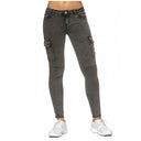 Women’s Cargo Pants with Elastic Waistband & Side Pockets
