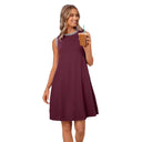 Trendy Striped Women's Dress with Relaxed Fit