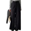 Chic Women's Pleated Wide-Leg Trousers