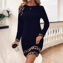 Unique Leopard Print Women's Dress