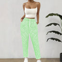 Chic Floral Print Women's Trousers for Effortless Style