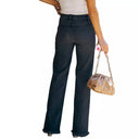High-Waist Flared Jeans with Vintage Charm