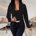 Ladies' Blazer Jacket with Lace Details