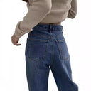 Chic High-Waisted Wide Leg Jeans for Women