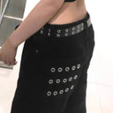 Stylish Ladies' Cargo Pants with Eyelets