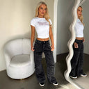 Modern Cargo Jeans for Women with Ample Pockets