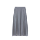 Chic Satin Maxi Skirt for Women