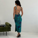 Chic Bodycon Midi Dress for Women