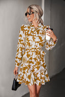 Floral High Neck Women's Dress Collection