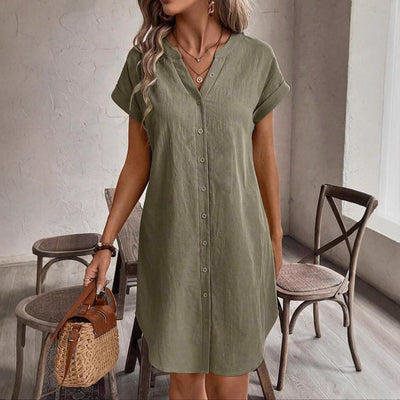 Chic Women's Shirt Dress for Everyday Style