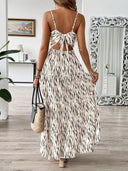Strapless Maxi Dress with Flowing Silhouette for Women