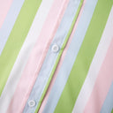 Stylish Women's Long Sleeve Striped Blouse with Modern Design