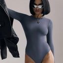 Women's Long Sleeve Bodysuit - Flattering Fit & Chic Style