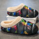 Cozy Fleece-Lined Women's Slippers with Non-Slip Sole