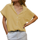 Chic Short Sleeve Blouse for Women