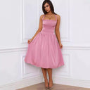Chic Cocktail Dress with Alluring Slit Design