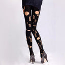 Chic Women's Leggings with Stylish Cut-Outs