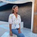 Floral Print Women's Blouse for Effortless Style