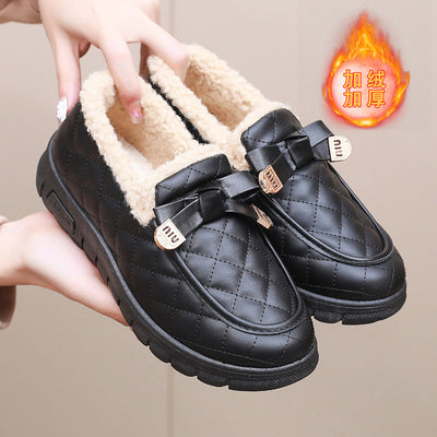 Cozy Ladies' Slippers with Plush Lining