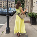 Asymmetric Women's Dress in Chic Style