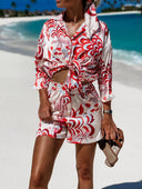 Unique Patterned Ladies Blouse for Effortless Style