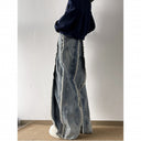 Trendy Fringe Wide-Leg Jeans for Women