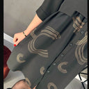 Chic Women's Shirt Dress with Stylish Overlay