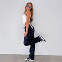 Urban Chic Cargo Pants with Multiple Pockets