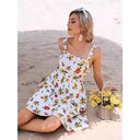 Floral Print Women's Summer Dress