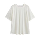 Women's Stylish T-Shirt with Dropped Sleeves
