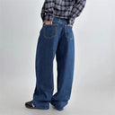 Chic Women's High-Waisted Baggy Jeans