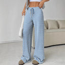 Women's Trendy Carrot Pants with Elastic Waist and Pockets